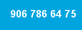 906 786 64 75 906 786 64 75